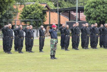 Pelatihan Diksar Satpam Gada Pratama Angkatan 51 dan Gada Madya Angkatan 48 Tahun 2022